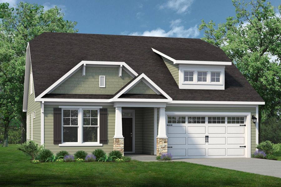 Front exterior of a home in the Goose Marsh community, located in Bolivia, NC (Image 9).