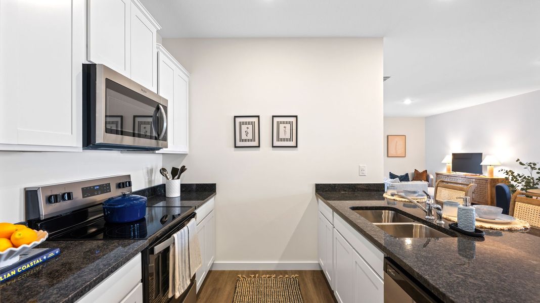 Furnished interior in a model home at Cambridge Cove in Chickamauga (Image 16).