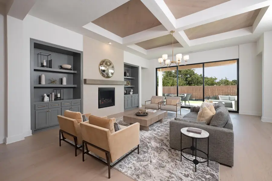 Furnished interior in a model home at Megan's Landing 70's in Castroville (Image 6).