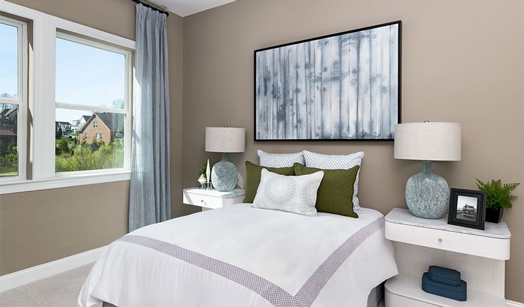 Furnished interior in a model home at August Park in Spring Hill (Image 31).