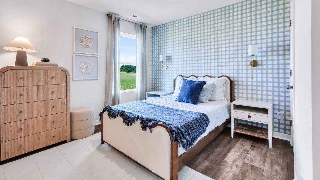 Furnished interior in a model home at Driftwood in Richlands (Image 20).
