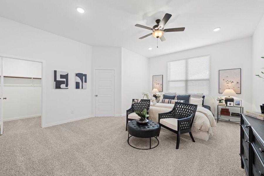 Furnished interior in a model home at Arroyo Ranch in Seguin (Image 22). Furnished interior in a model home at Arroyo Ranch in Seguin (Image 22).