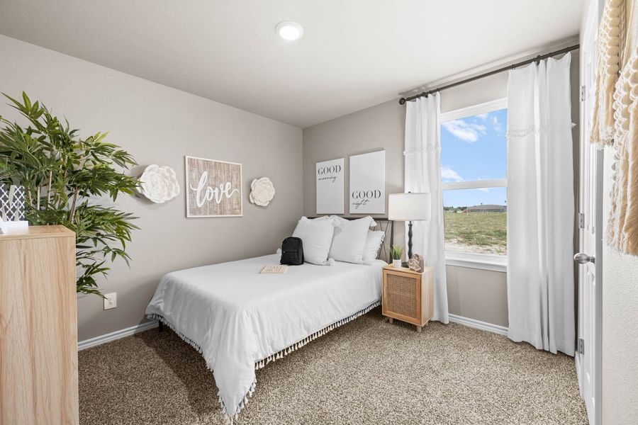 Furnished interior in a model home at Saratoga Crossing in Corpus Christi (Image 17). Furnished interior in a model home at Saratoga Crossing in Corpus Christi (Image 17).