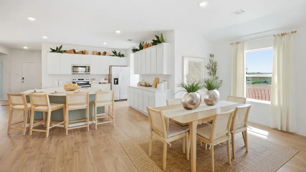 Furnished interior in a model home at Wildwood Estates in Nolanville (Image 8).