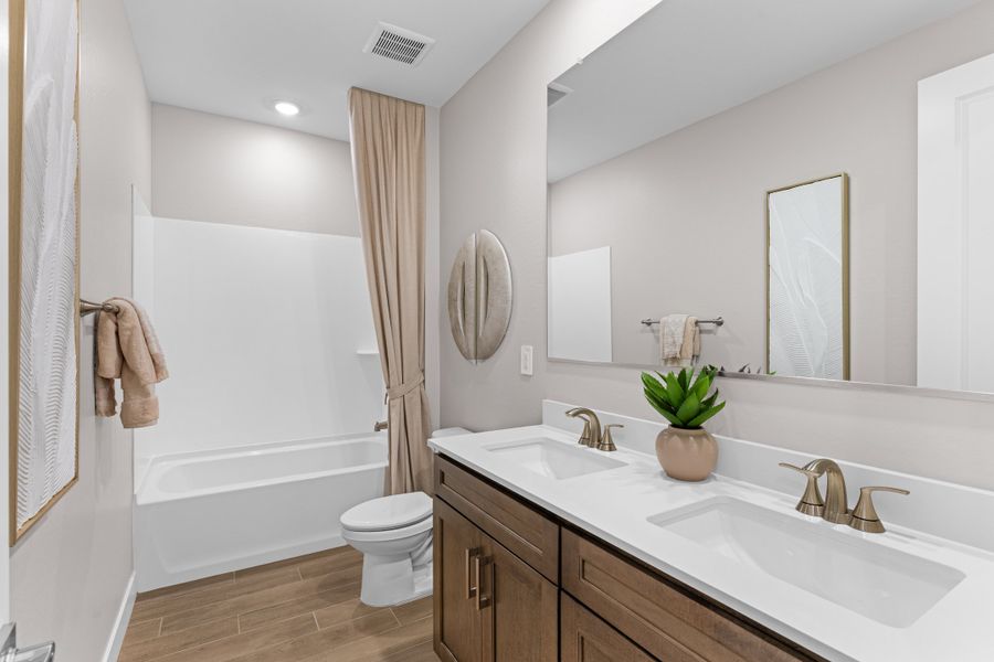 Furnished interior in a model home at Legacy Place in Glendale (Image 35).