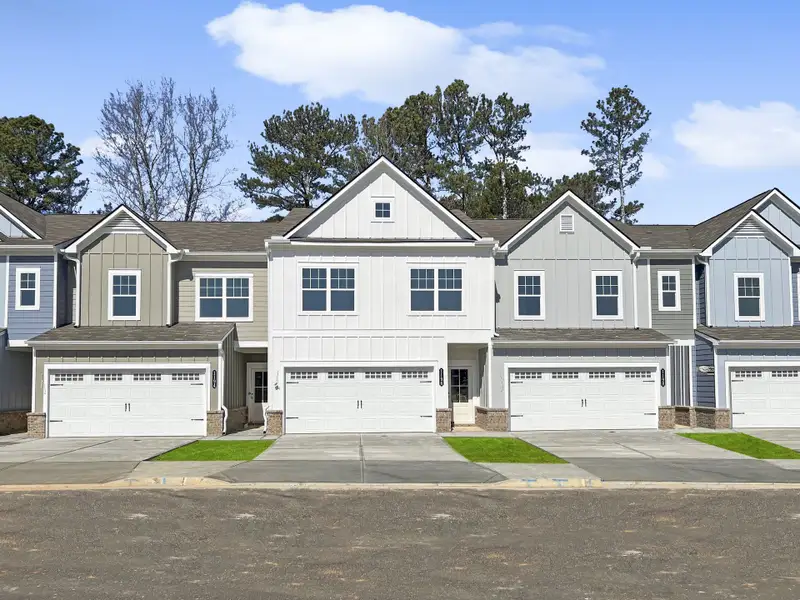 Front exterior of a home in the Weatherstone Commons community, located in Conyers, GA (Image 2).