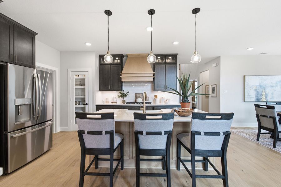 Furnished interior in a model home at Grand Magnolia in Waller (Image 27).