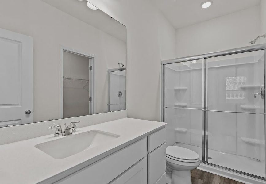 Furnished interior in a model home at Bryson's Ridge - New Homes in Spring Hope, NC in Spring Hope (Image 8).