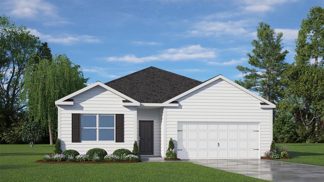 Front exterior of a home in the Bynum Farms community, located in Farmville, NC (Image 9). Front exterior of a home in the Bynum Farms community, located in Farmville, NC (Image 9).