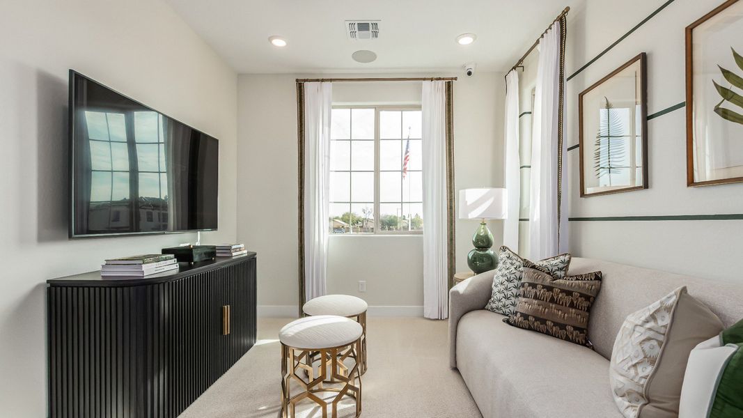 Furnished interior in a model home at Surprise City Center in Surprise (Image 12).