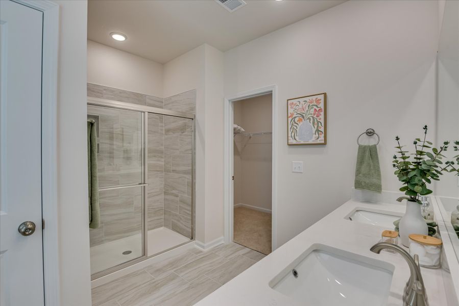 Furnished interior in a model home at Hitchcock Preserve in Aiken (Image 4).