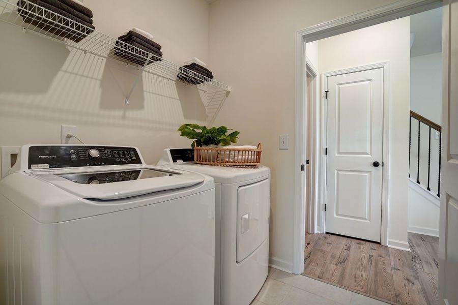 The Caldwell - Laundry Room The Caldwell - Laundry Room