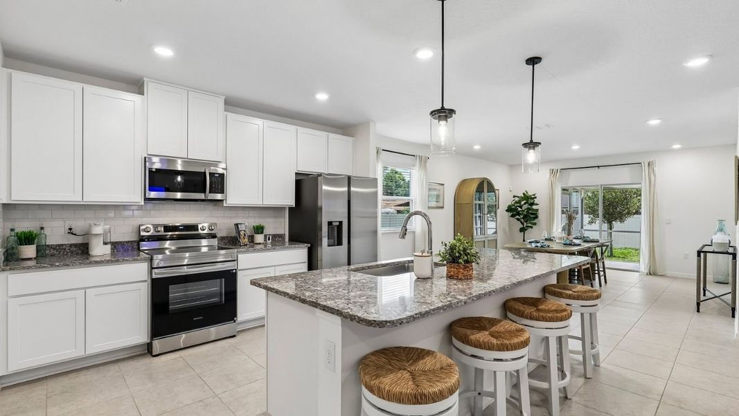 Furnished interior in a model home at Canterwood Acres in Ocala (Image 7).