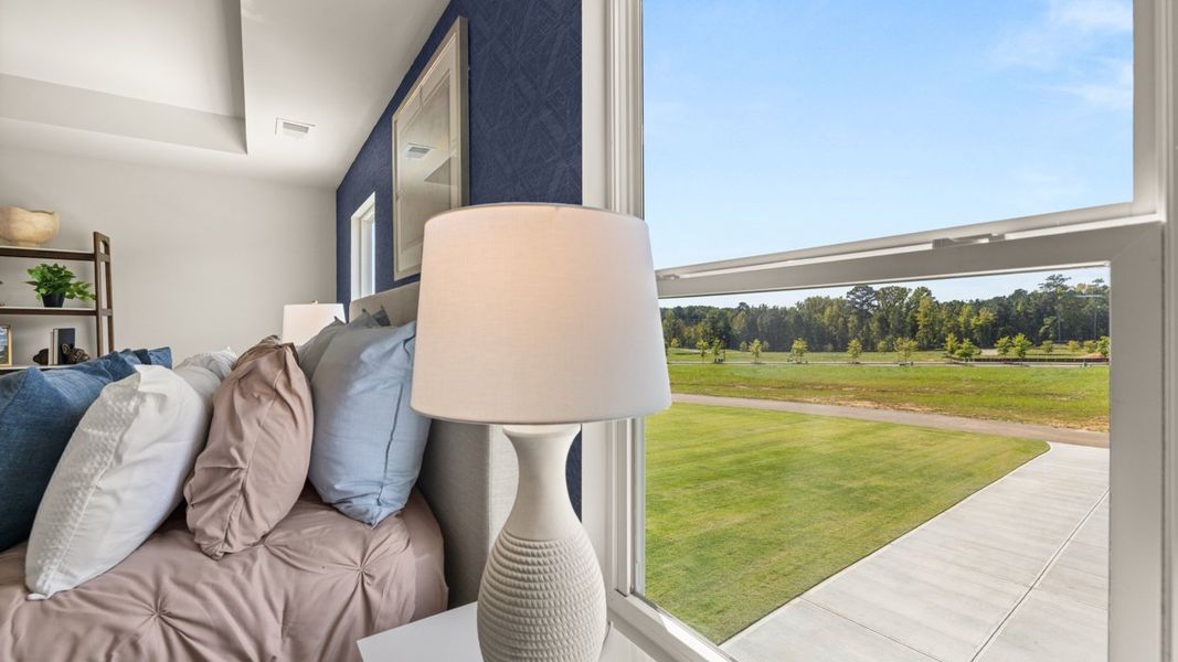 Furnished interior in a model home at Brookland Commons in Monroe (Image 18).