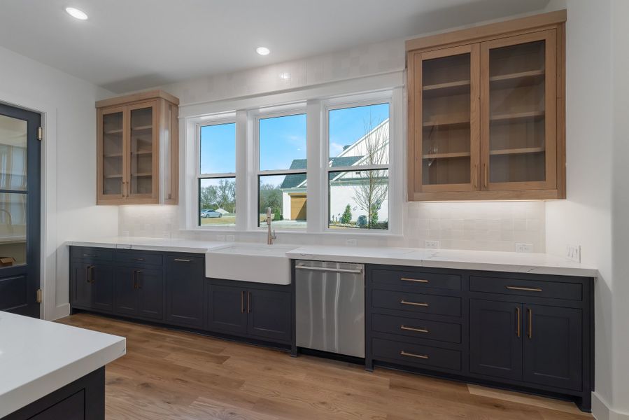 Furnished interior in a model home at Enchanted Creek in Lucas (Image 9).