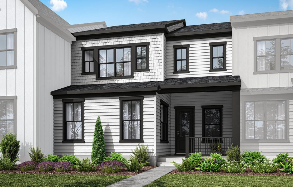 Front exterior of a home in the Seven Oaks community, located in Belmont, NC (Image 3).