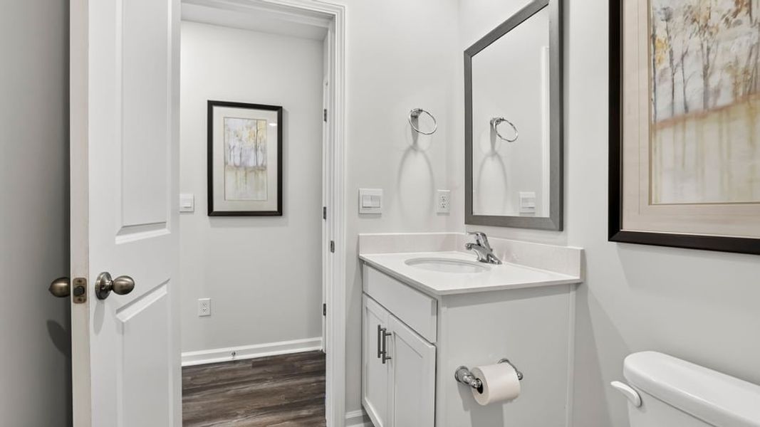 Furnished interior in a model home at Village 3 in Woodruff (Image 23). Furnished interior in a model home at Village 3 in Woodruff (Image 23).