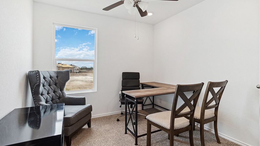 Furnished interior in a model home at Sonora in San Antonio (Image 17).