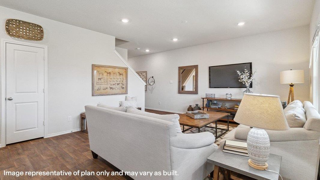 Furnished interior in a model home at Seneca Trails in Leon Valley (Image 6).