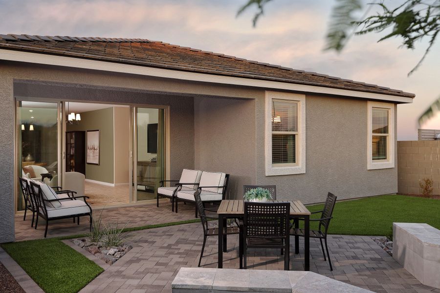Exterior details of a home in North Copper Canyon, Surprise (Image 4). Exterior details of a home in North Copper Canyon, Surprise (Image 4).