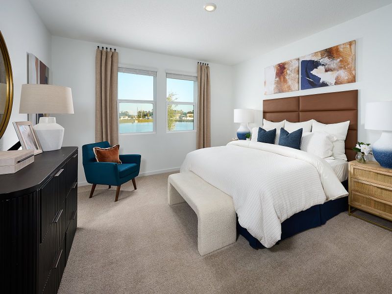 Furnished interior in a model home at Cypress Meadows - Signature Series in Jacksonville (Image 21). Furnished interior in a model home at Cypress Meadows - Signature Series in Jacksonville (Image 21).