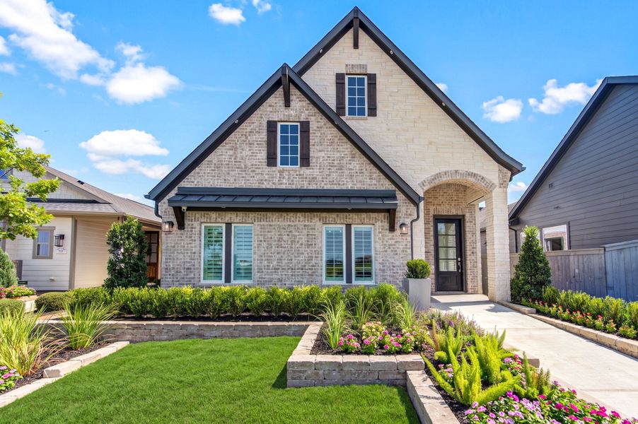 Front exterior of a home in the Jubilee community, located in Hockley, TX (Image 4). Front exterior of a home in the Jubilee community, located in Hockley, TX (Image 4).