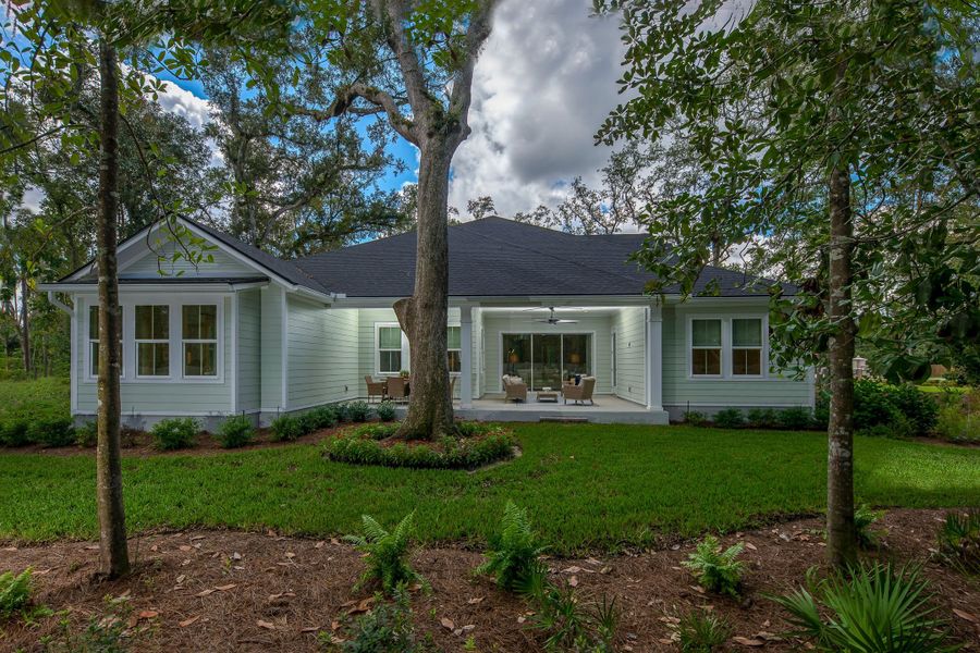 Front exterior of a home in the Fleming Estates community, located in Fleming Island, FL (Image 5).