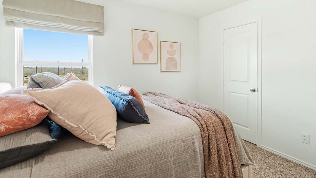 Furnished interior in a model home at Hickory Ridge in Elmendorf (Image 27).