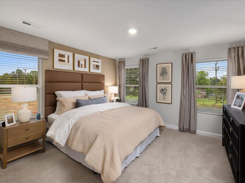 Welcome home to the Ashton floorplan modeled at Avalon Townes in Lyman, SC.