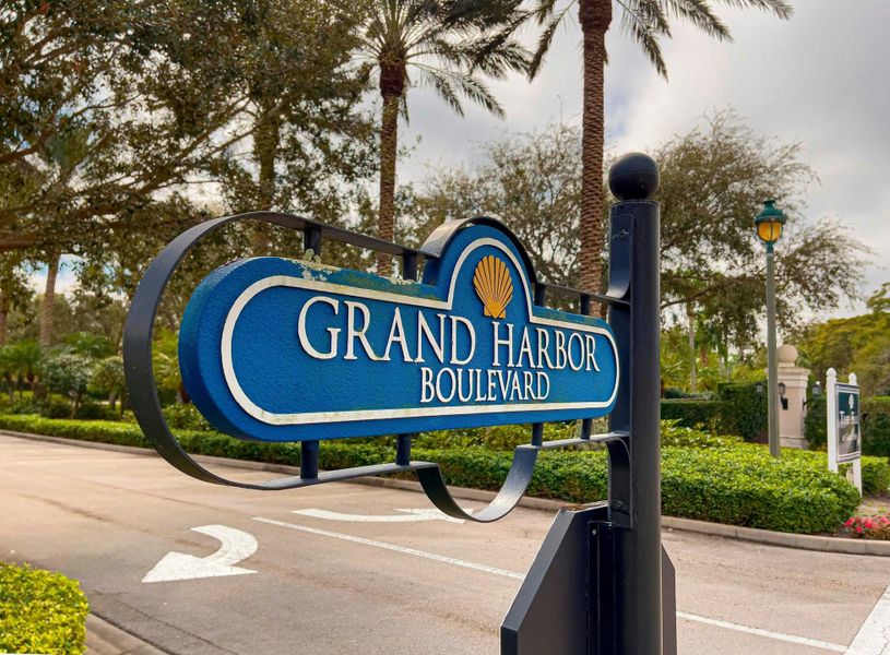 Street sign | The Falls at Grand Harbor:Street sign | The Falls at Grand Harbor Street sign | The Falls at Grand Harbor:Street sign | The Falls at Grand Harbor