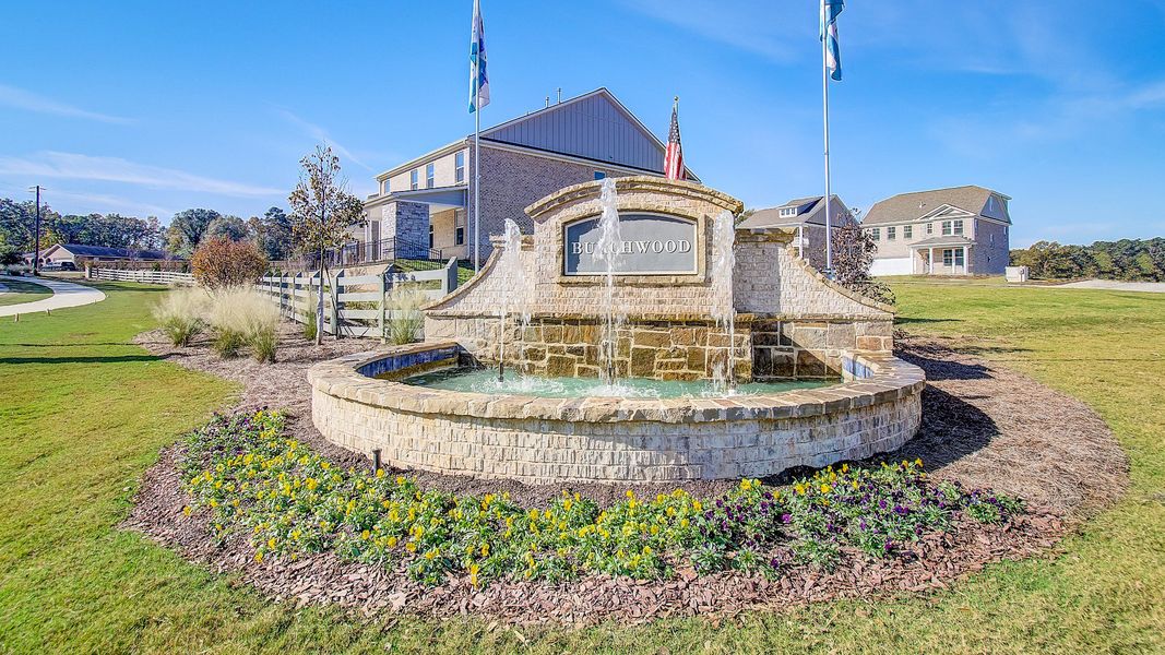 Front exterior of a home in the Burchwood community, located in Stockbridge, GA (Image 9).