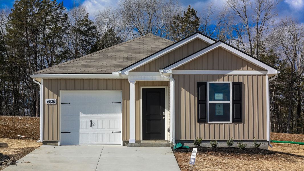 Front exterior of a home in the Saddle Trace community, located in Lewisburg, TN (Image 9).
