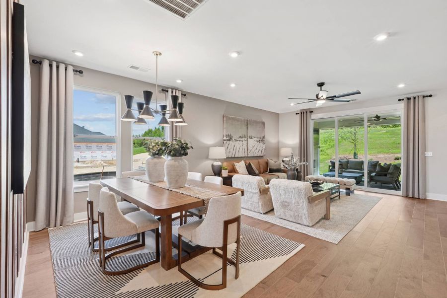 Furnished interior in a model home at The Grove Collection at Serenity in Fuquay Varina (Image 19). Furnished interior in a model home at The Grove Collection at Serenity in Fuquay Varina (Image 19).