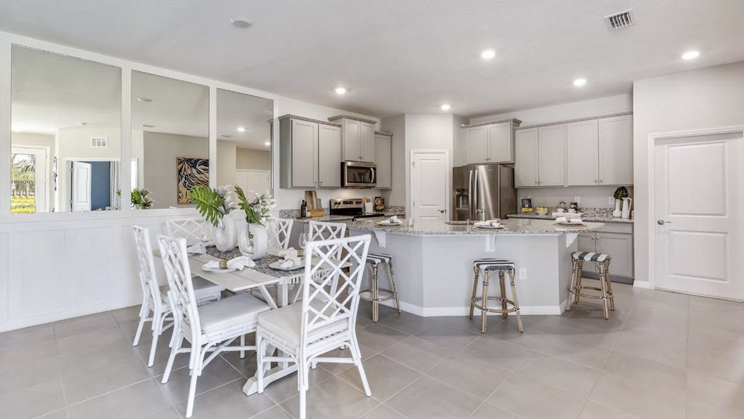 Furnished interior in a model home at Coddington in Bradenton (Image 4). Furnished interior in a model home at Coddington in Bradenton (Image 4).