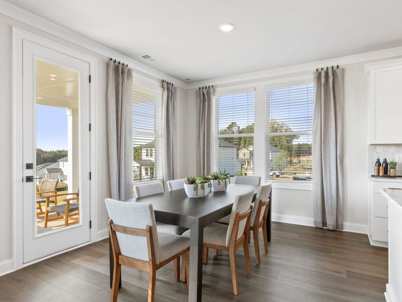 Enjoy takeout or a casual meal in the dining area.