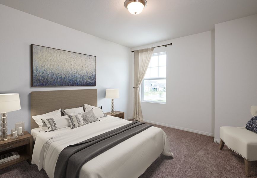 Furnished interior in a model home at Kendall Grove in McDonough (Image 10). Furnished interior in a model home at Kendall Grove in McDonough (Image 10).