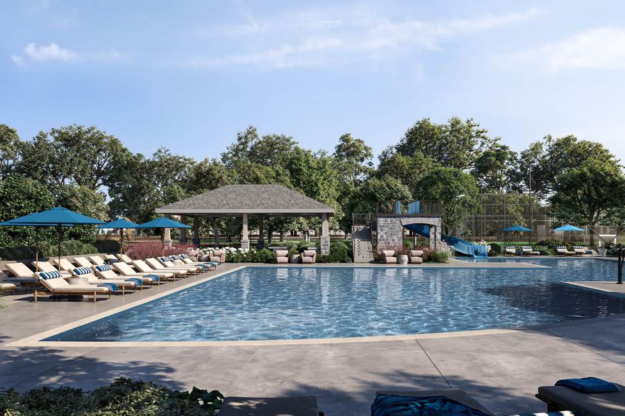 Resort Style Pool & Outdoor Grilling