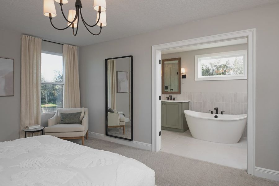 Furnished interior in a model home at Sunbrooke in St. Cloud (Image 14). Furnished interior in a model home at Sunbrooke in St. Cloud (Image 14).