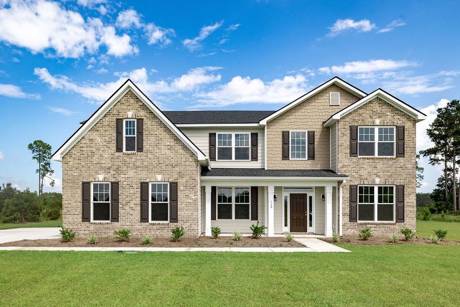 Front exterior of a home in the NorthShore on the St. Marys River community, located in Kingsland, GA (Image 9).