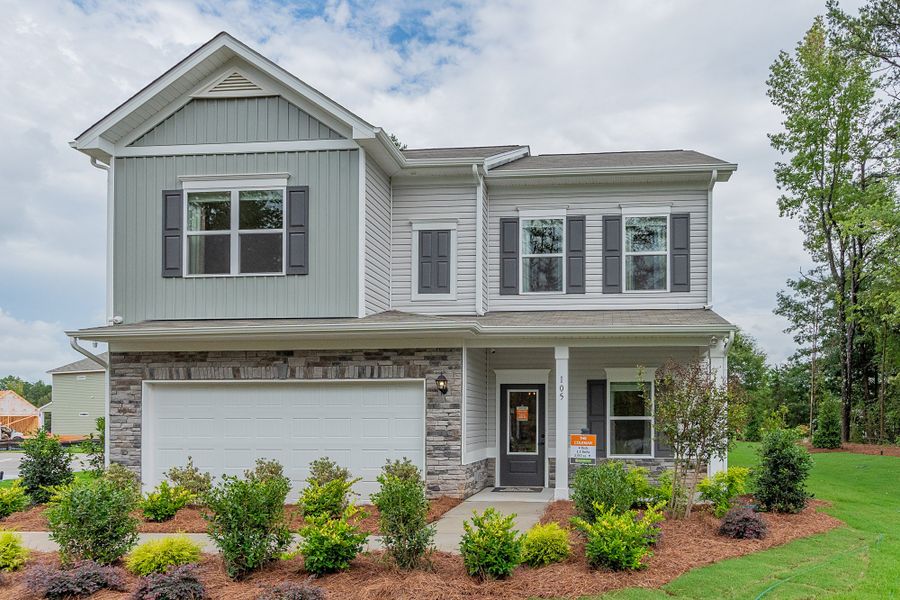 Front exterior of a home in the Winecoff community, located in Salisbury, NC (Image 1).