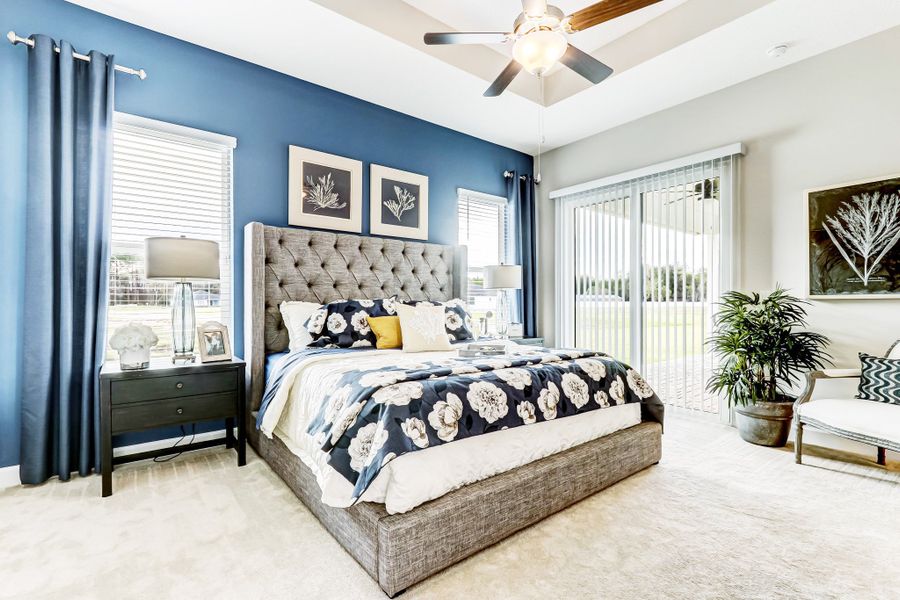 Furnished interior in a model home at Sandy Ridge in Yulee (Image 22). Furnished interior in a model home at Sandy Ridge in Yulee (Image 22).