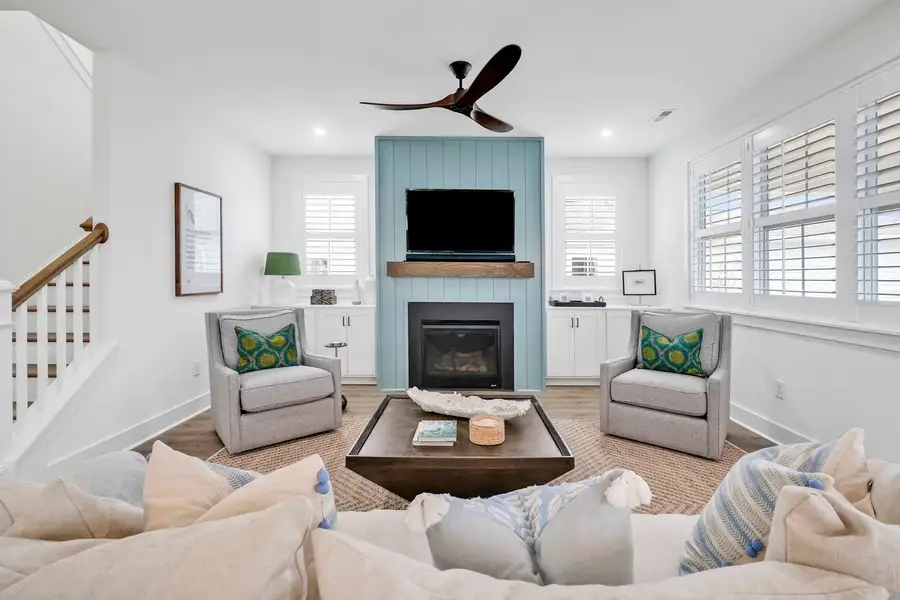 Furnished interior in a model home at Riverlights in Wilmington (Image 2).