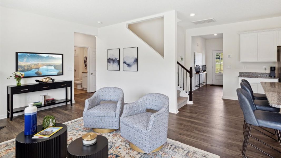 Furnished interior in a model home at Best Farms in Maryville (Image 15). Furnished interior in a model home at Best Farms in Maryville (Image 15).