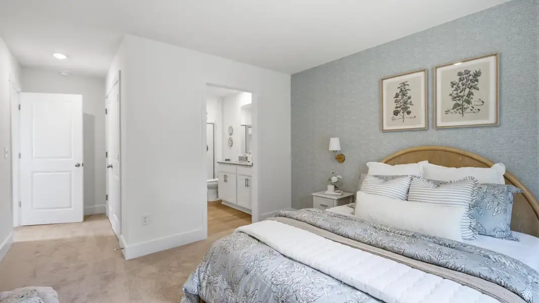 Furnished interior in a model home at Oak Vista in Knoxville (Image 25).