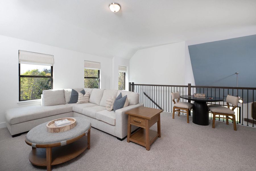 Furnished interior in a model home at Katy Lakes 50FT in Katy (Image 14). Furnished interior in a model home at Katy Lakes 50FT in Katy (Image 14).