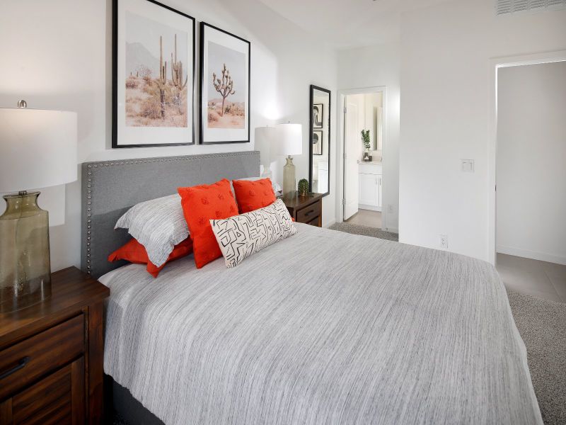 Three secondary bedrooms make plenty of space for the whole family.