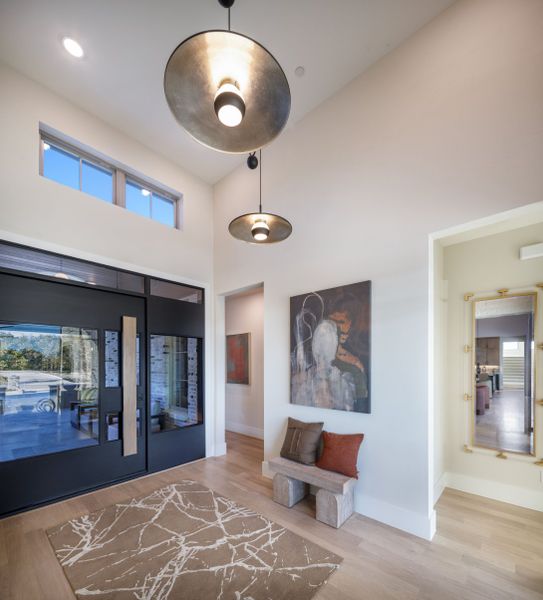Furnished interior in a model home at Dean Farms in Lucas (Image 8).