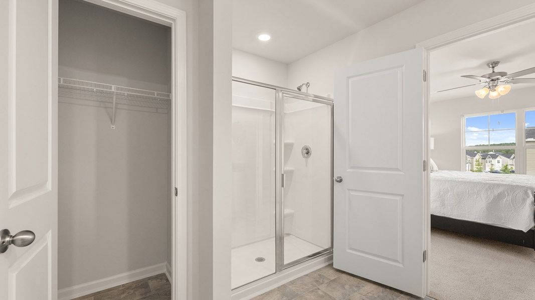 Furnished interior in a model home at Laurel Park Townhomes in Hephzibah (Image 19).