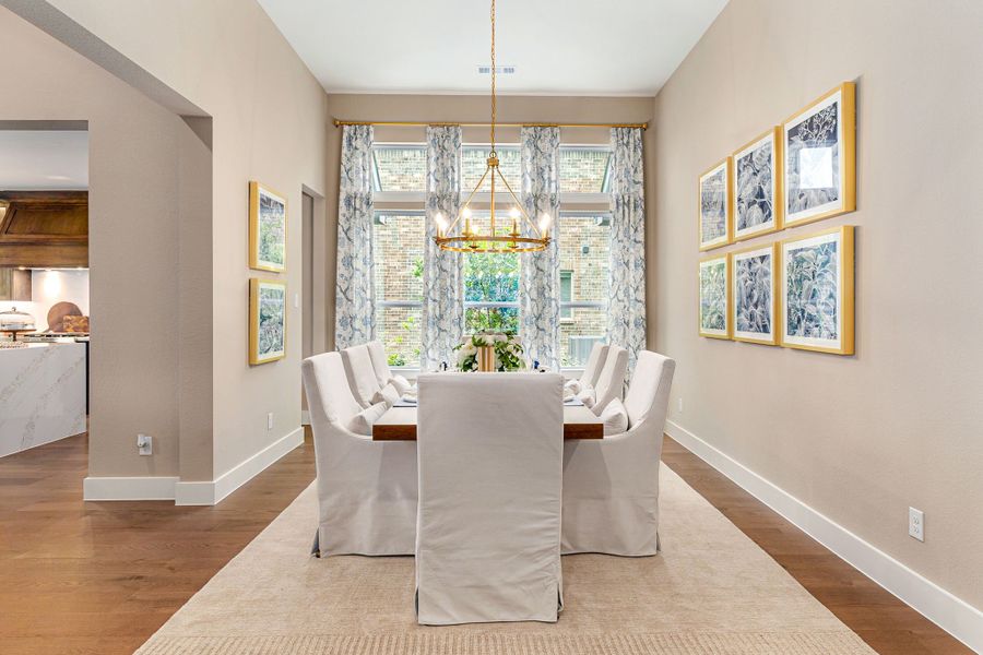 American Legend Homes 60' model in Wellington - Dining Area American Legend Homes 60' model in Wellington - Dining Area
