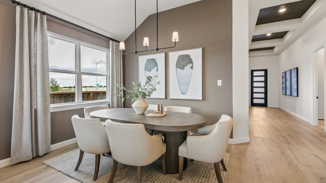 Furnished interior in a model home at Westland Ranch in League City (Image 27). Furnished interior in a model home at Westland Ranch in League City (Image 27).